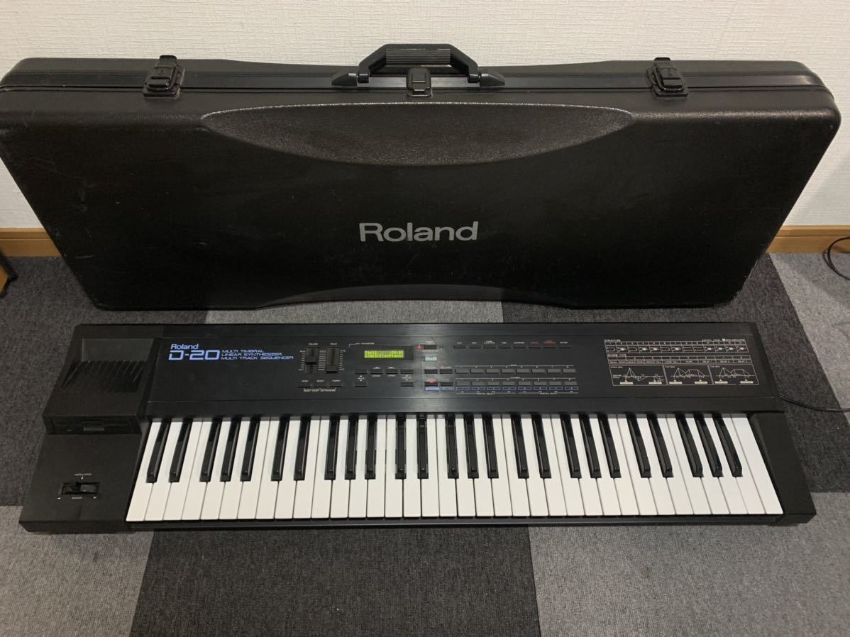 Yahoo!オークション - Roland D-20 専用ハードケース付き ジャンク