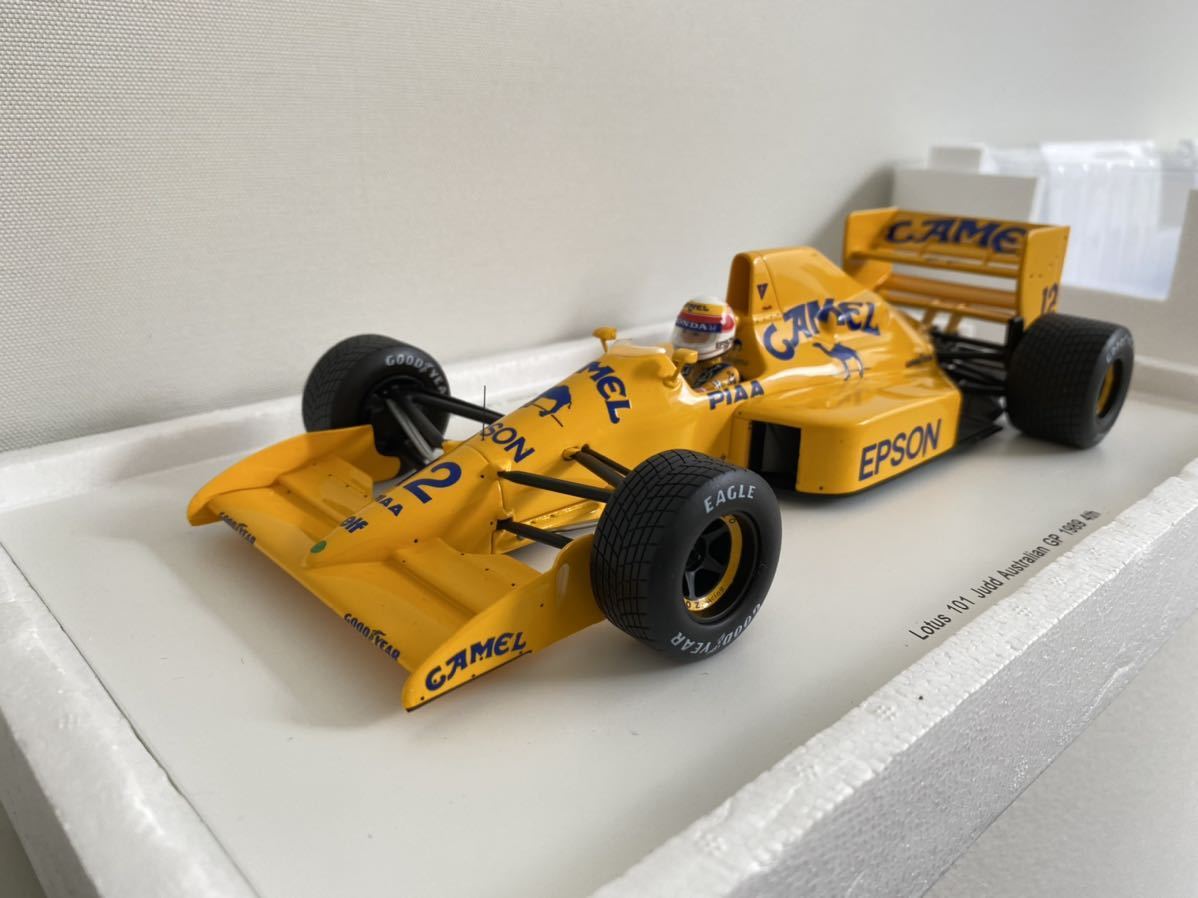 送料込み スパーク 1/18 ロータス LOTUS 101 ジャッド オーストラリア
