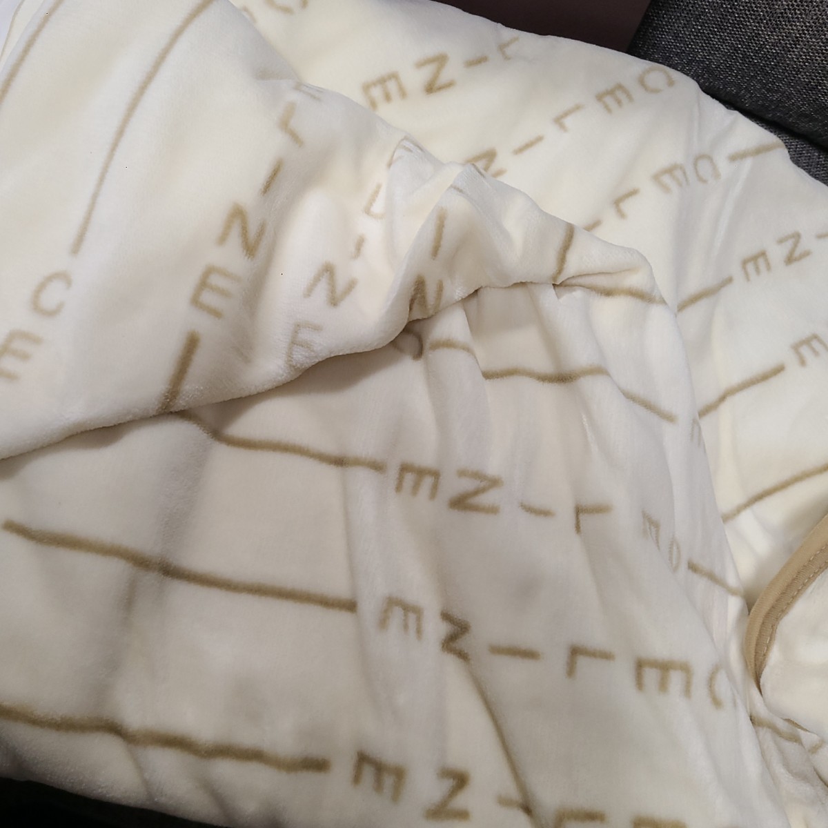 CELINE セリーヌ 綿毛布 シルキータッチ ご家庭で洗える綿毛布 毛布