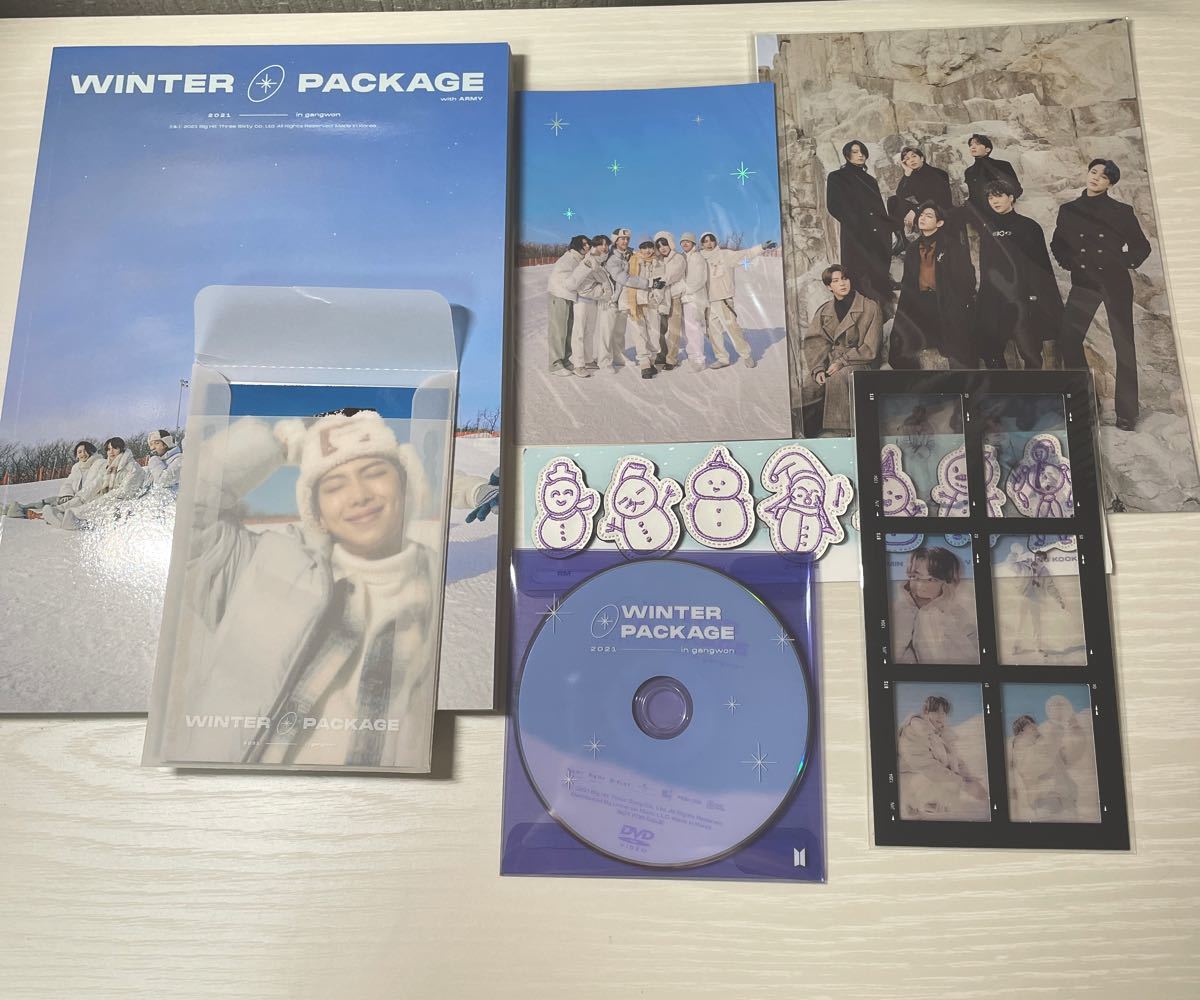 BTS winter package ウィンパケ 中身のみ トレカなし フィルムJIN