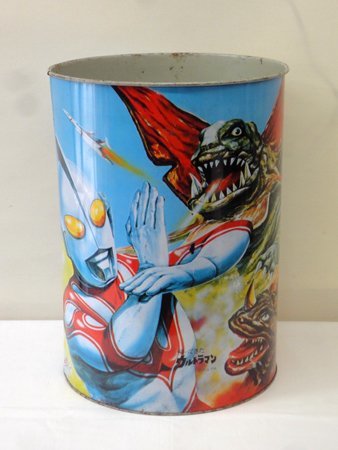 Yahoo!オークション - 【アンティーク】帰ってきたウルトラマン ゴミ箱