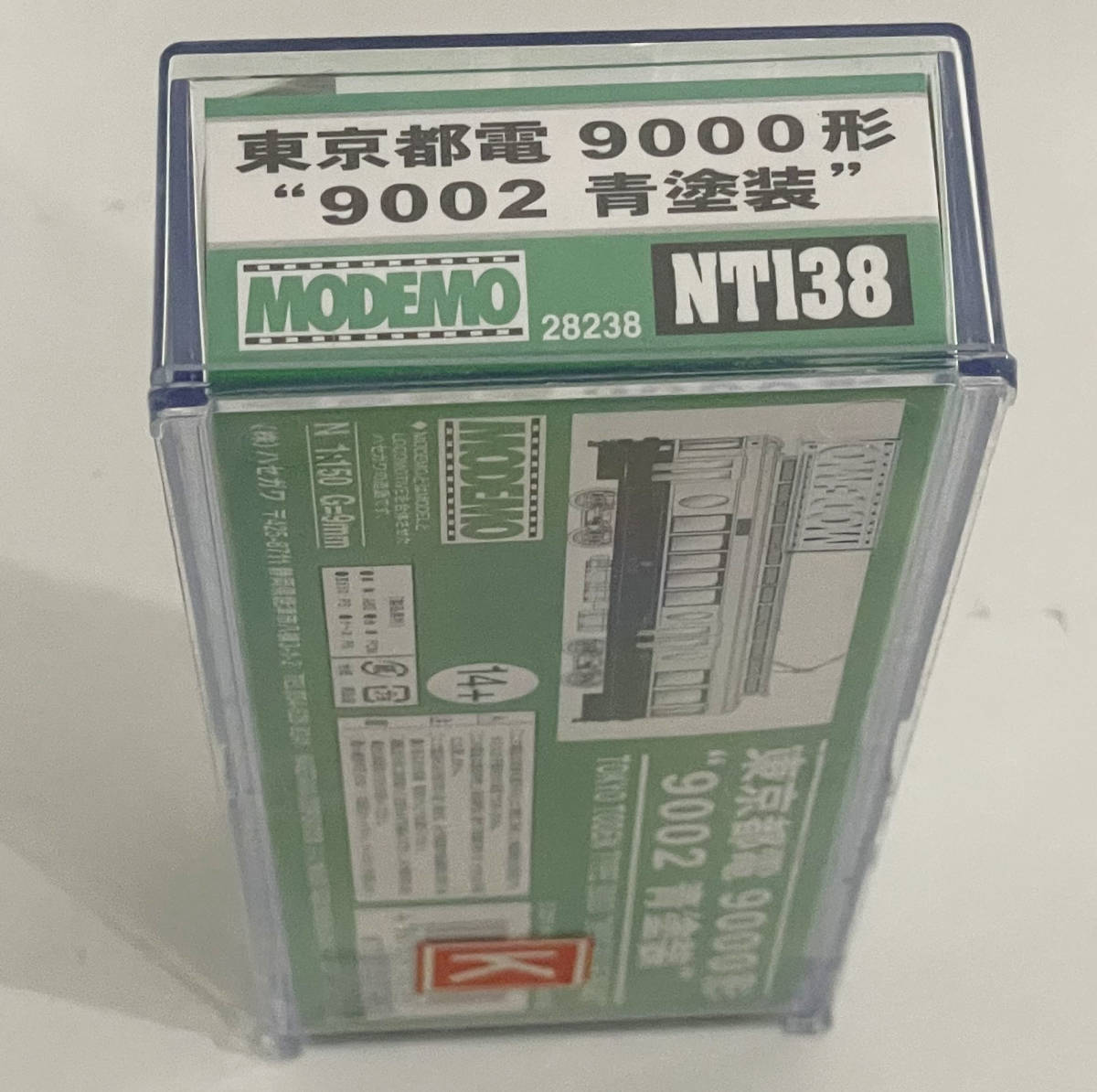 Yahoo!オークション - MODEMO NT138 東京都電9000系 9002青塗装 Nゲー