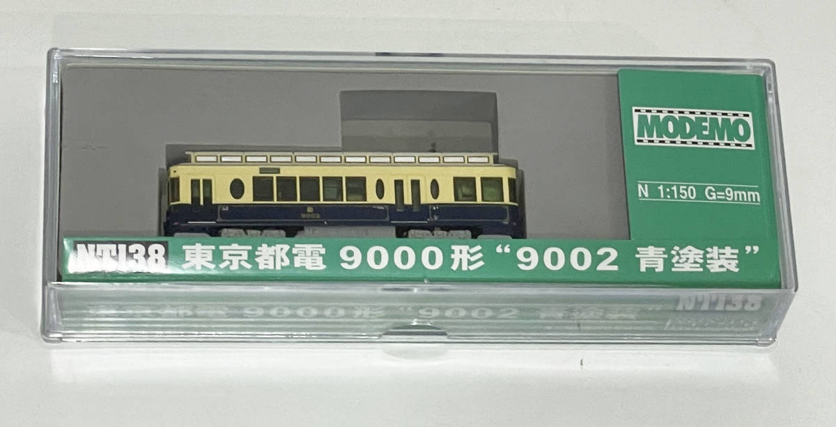 Yahoo!オークション - MODEMO NT138 東京都電9000系 9002青塗装 Nゲー