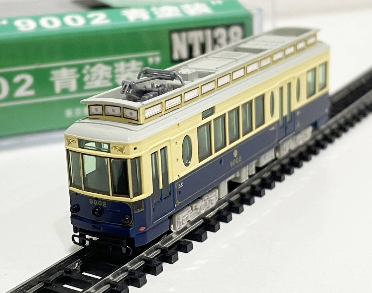 Yahoo!オークション - MODEMO NT138 東京都電9000系 9002青塗装 Nゲー