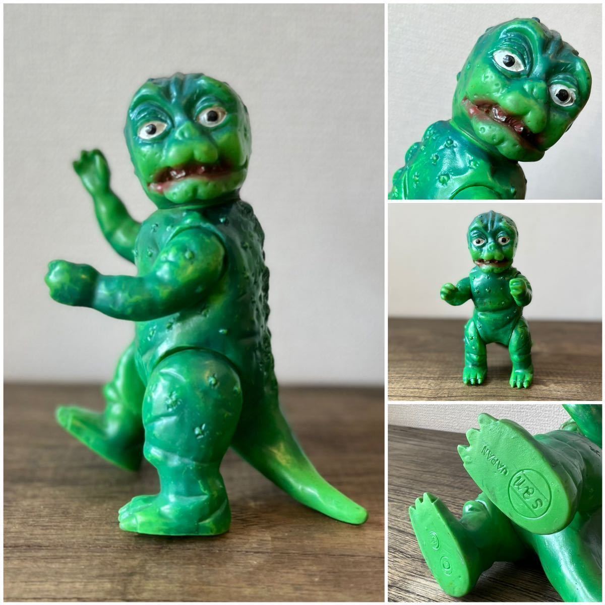 Yahoo!オークション - 当時物 マルサン marusan ミニラ ソフビ 怪獣 17