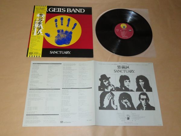 国内見本盤7インチJ geils Band J.ガイルズ・バンド 傷だらけの愛 国内