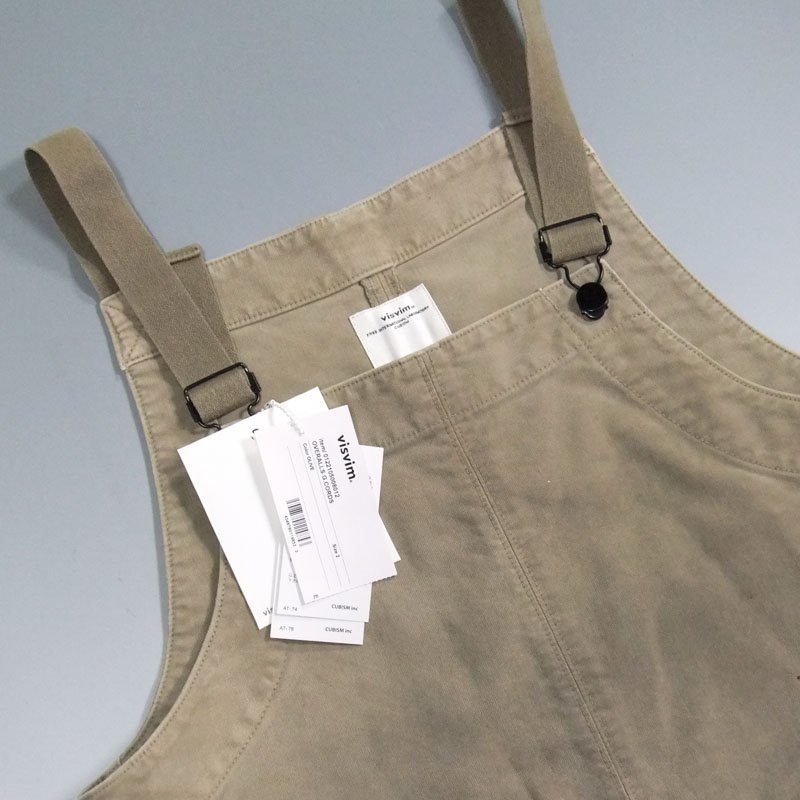 Yahoo!オークション - 極美品 22ss visvim OVERALLS G.CORDS OLIVE 2