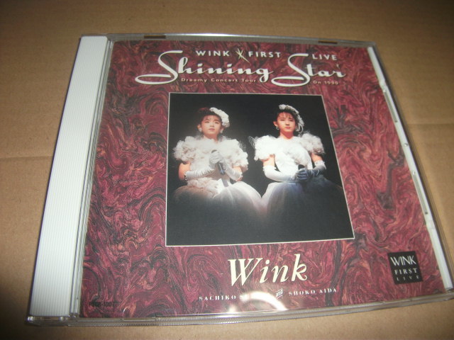 Wink（ウィンク）Wink First Live Shining Star 相田翔子 鈴木早智子