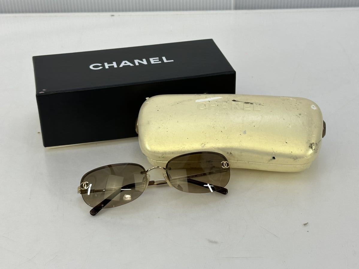 Yahoo!オークション - CHANEL シャネル サングラス ココマーク 4099-12
