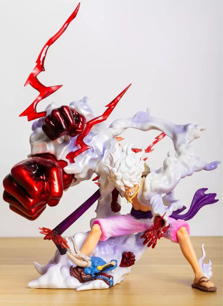 ワンピース ルフィ フィギュア ギア 5 太陽の神 ニカ 白 vs カイドウ