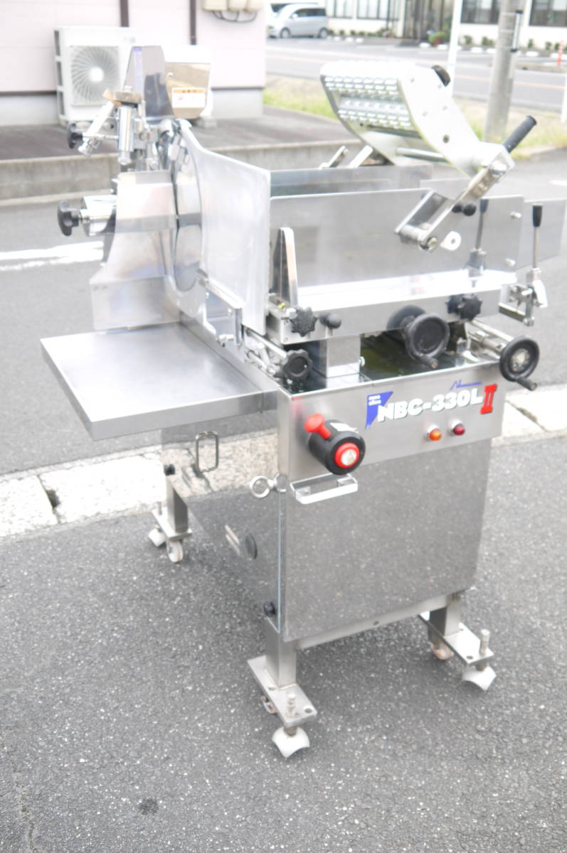 Yahoo!オークション - なんつね【ミートスライサー NBC-330L Ⅱ】中古