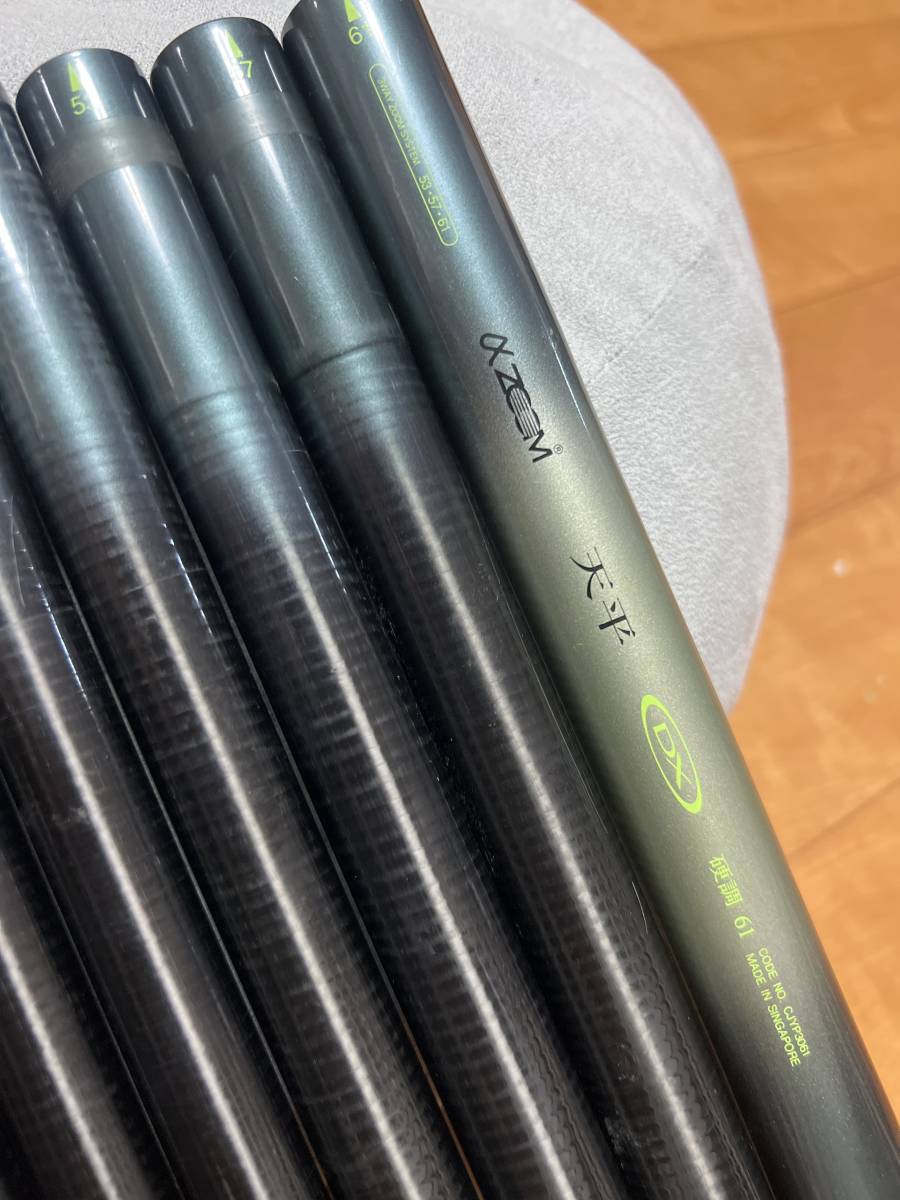 Yahoo!オークション - シマノ αズーム 天平 DX 硬調 61 中古品