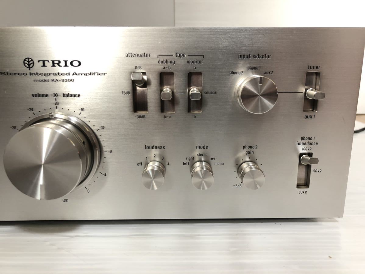 名機 メンテナンス済 TRIO/KENWOOD KA-9300 トリオ プリメインアンプ