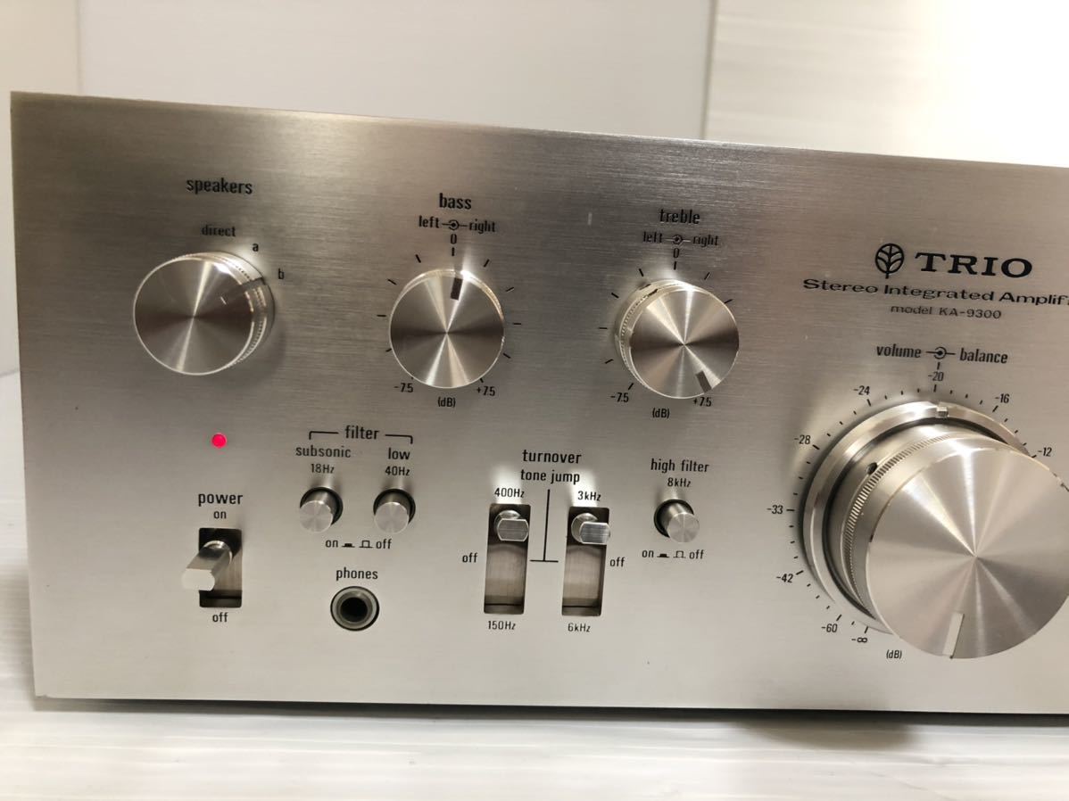 名機 メンテナンス済 TRIO/KENWOOD KA-9300 トリオ プリメインアンプ