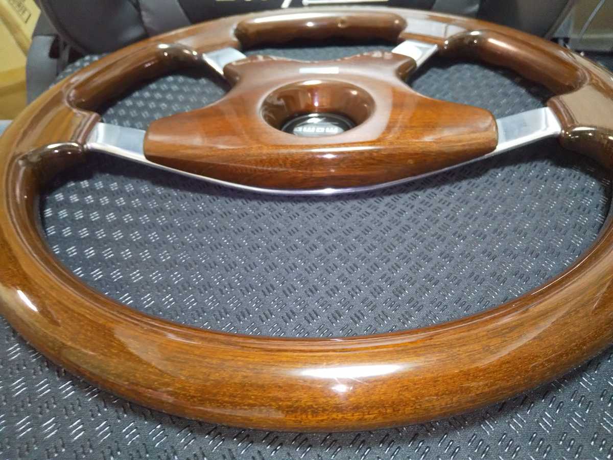 美品 正規品 MOMO ASTRA モモ アストラ 36Φ ウッド＆ポリッシュ