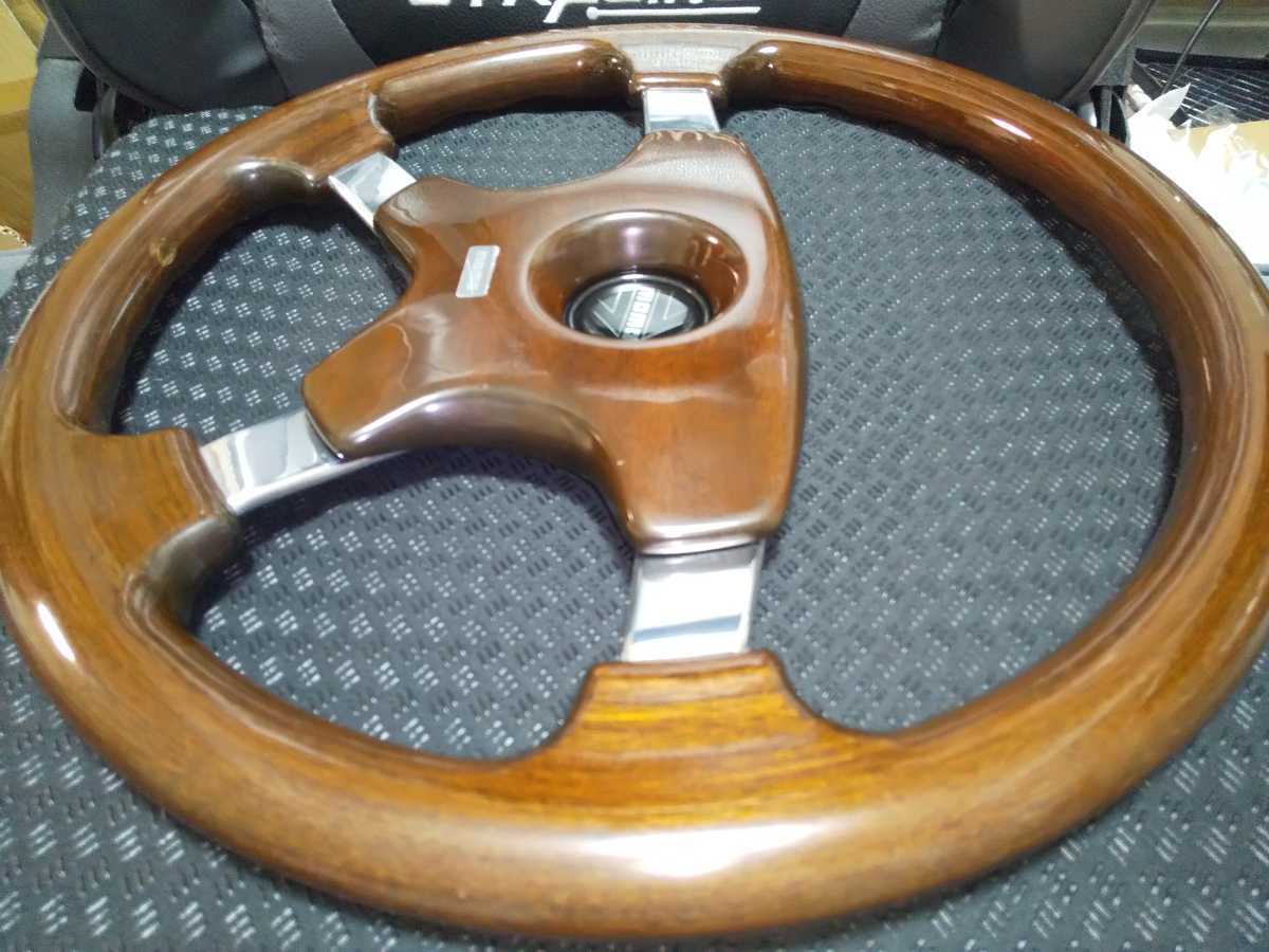 美品 正規品 MOMO ASTRA モモ アストラ 36Φ ウッド＆ポリッシュ