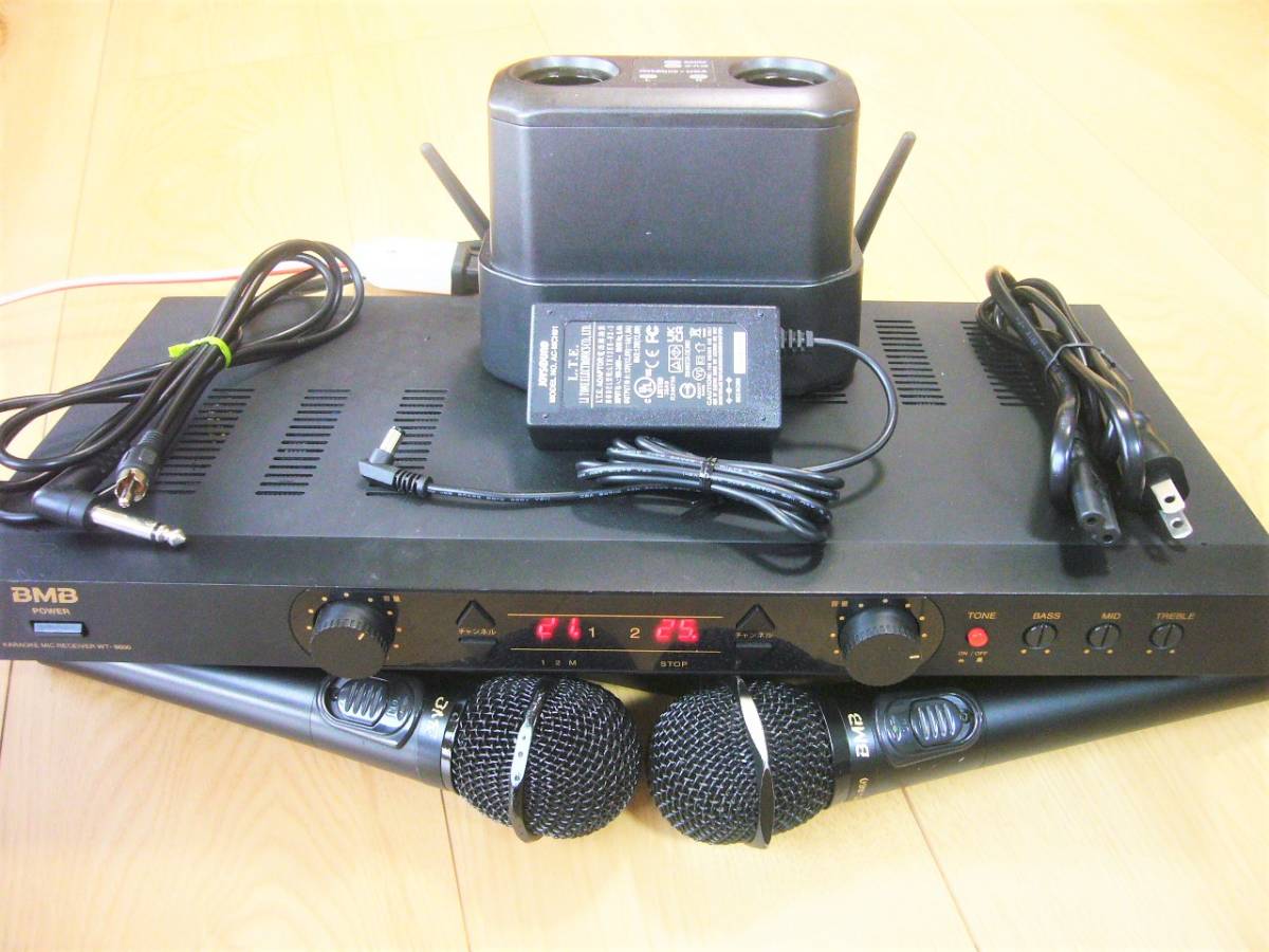 ☆WT-8600 800MHz電波式ワイヤレスレシ－バ－・セット☆取扱説明書付き♪