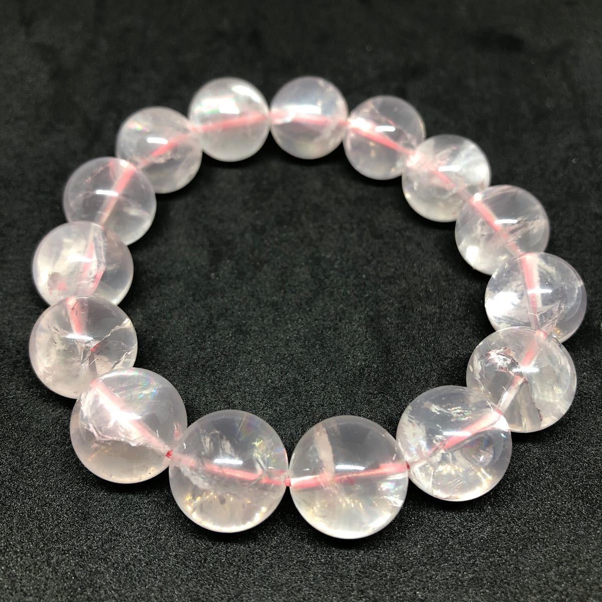 スターローズクォーツ アイリスクォーツ 虹入り 高品質 希少 15mm