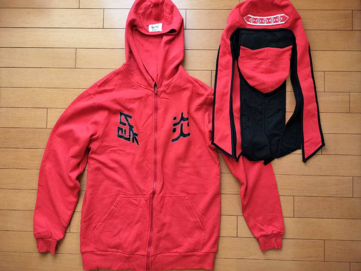 Yahoo!オークション - グレートムタ パーカー 頭巾 セット Lサイズ ウ