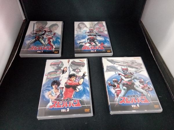 DVD 【※※※】[全4巻セット]時空戦士スピルバン VOL.1~4