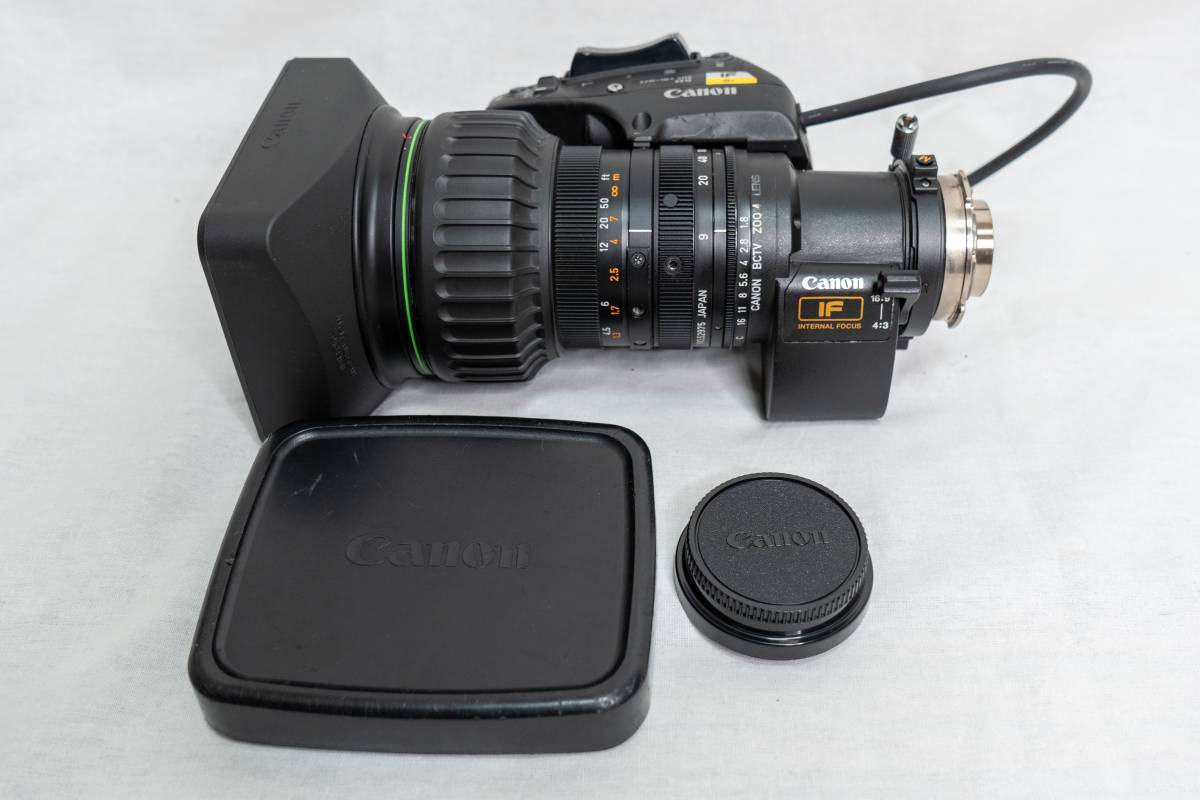 Yahoo!オークション - CANON YJ18 x 9B4 VRS SX12 2/3型ズームレンズ B