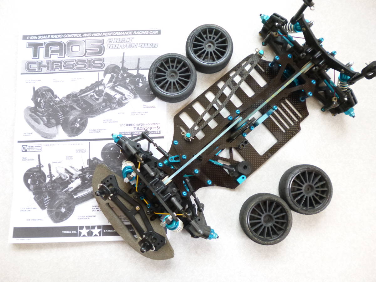 未通電】【未走行】TA05シャーシ フルオプションセット 未通電】【未