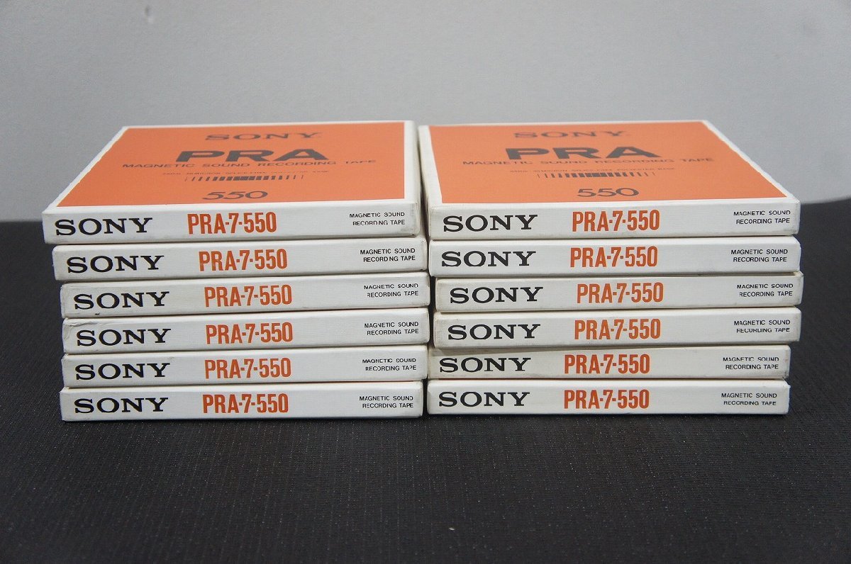 オープンリール7号テープ 3M TDK SONY 各2巻 計6巻 オープンリール7号