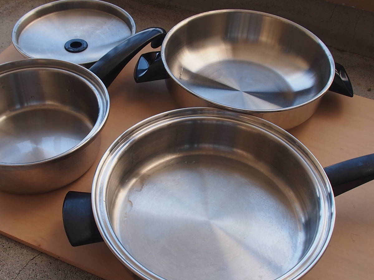 seal O matic シール・オ・マティック 片手鍋 185cm ガス ステンレス製