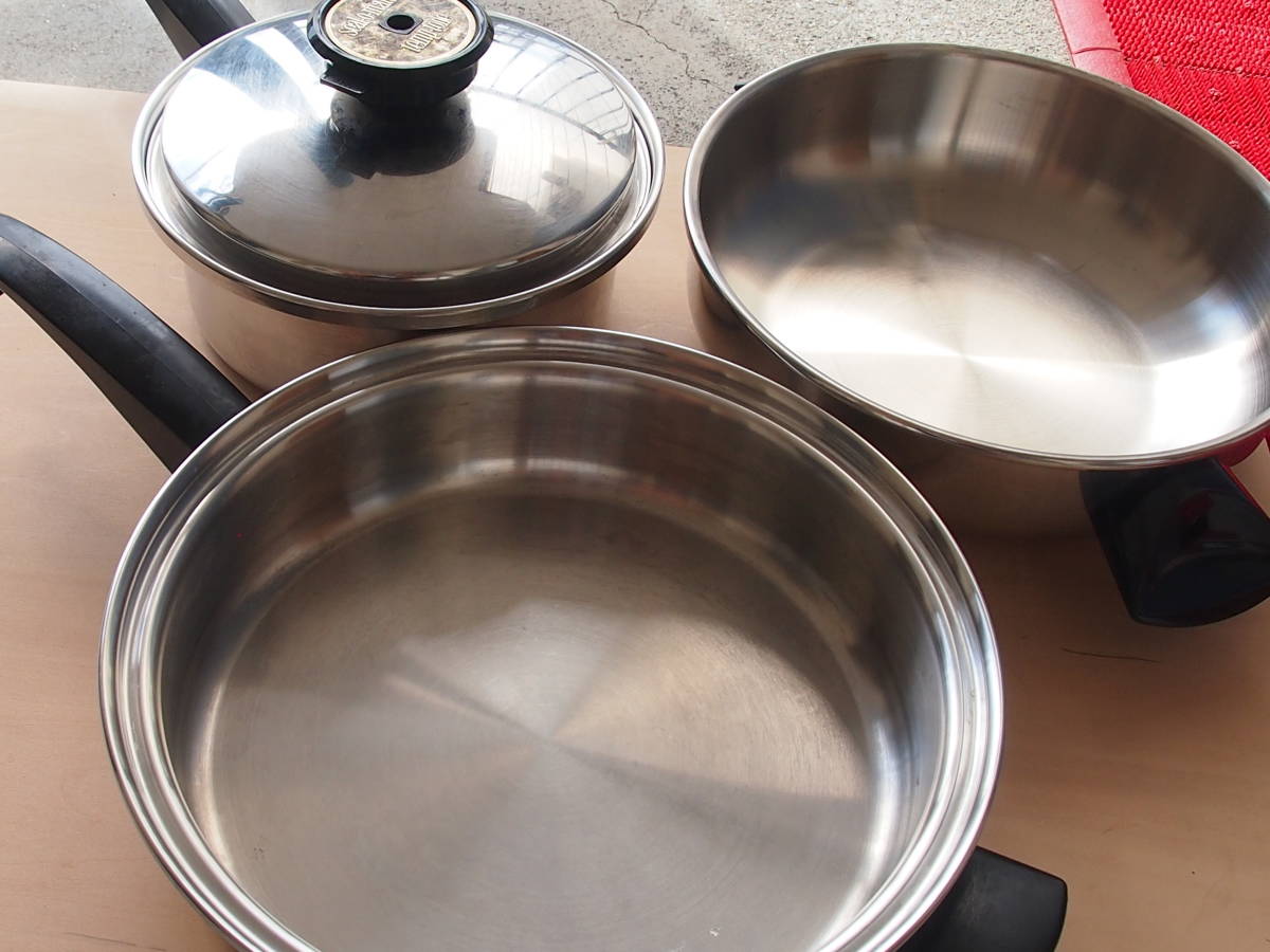 seal O matic シール・オ・マティック 片手鍋 185cm ガス ステンレス製