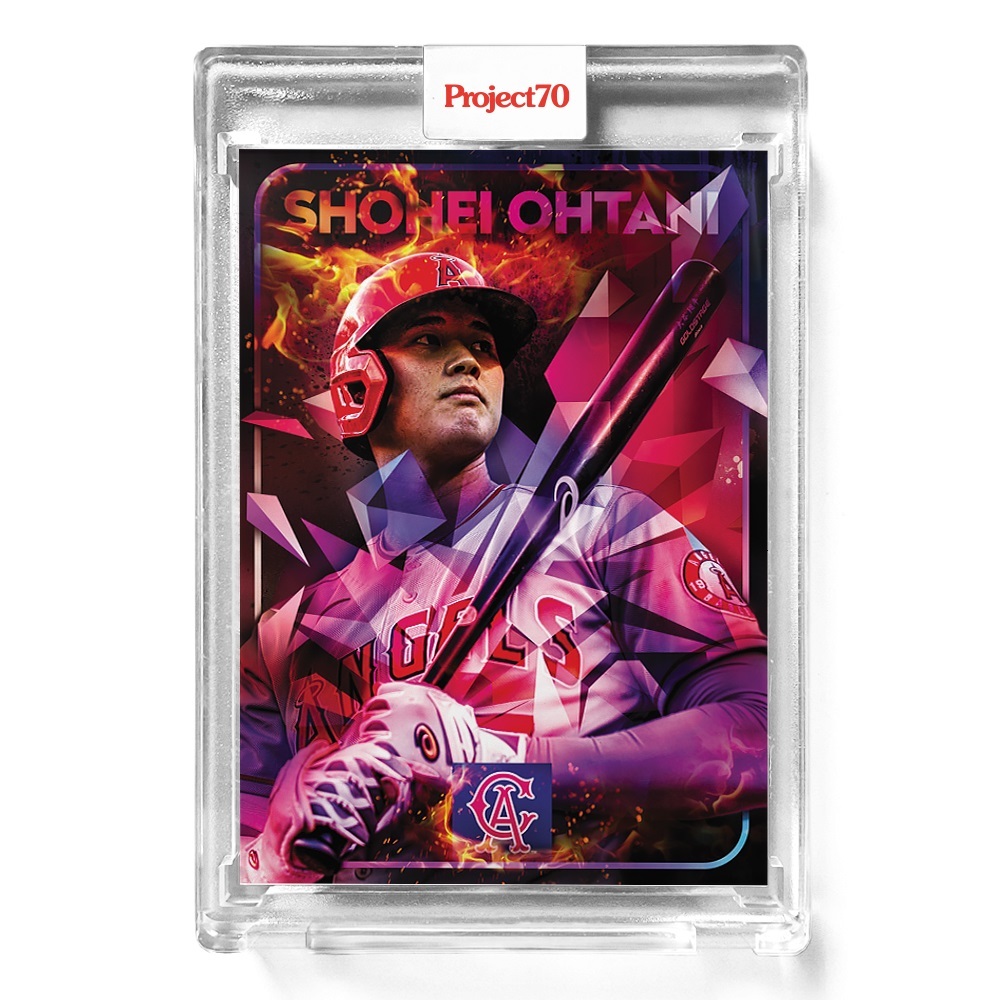 大谷翔平 Topps Project70 Mikael B Card625 Shohei Ohtani by Mikael
