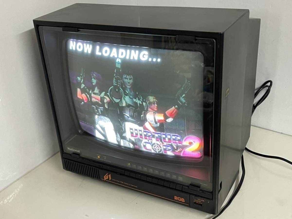Yahoo!オークション - National ナショナル カラーテレビ TH-14G1 RGB
