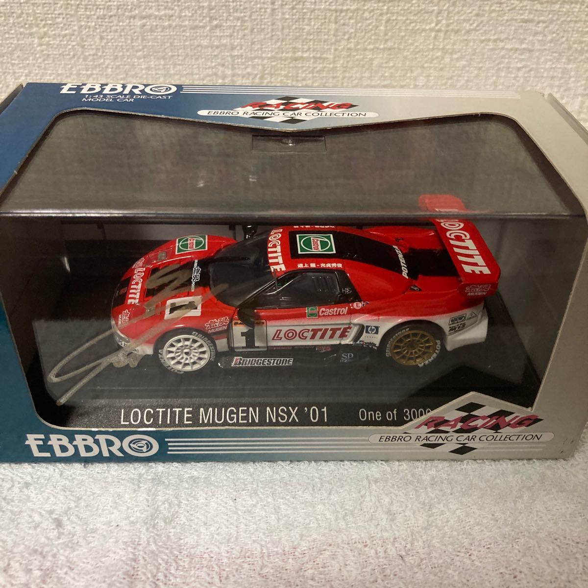 絶版 エブロ 1/43 LOCTITE MUGEN NSX JGTC 2001 JGTC EBBRO NSX｜Yahoo