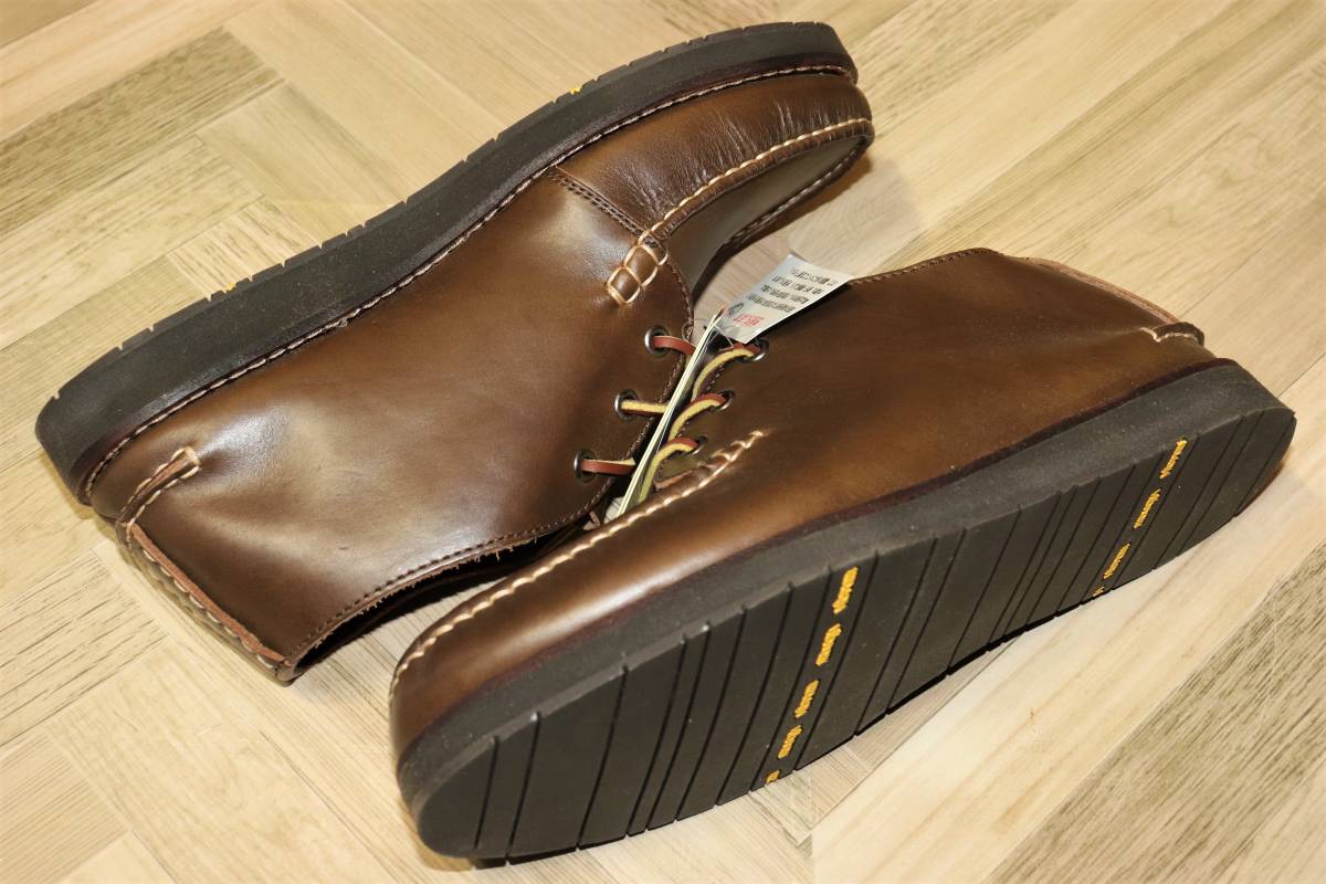 Yahoo!オークション - 即決【未使用】 J&W.DAWSON HORWEENレザー モカ