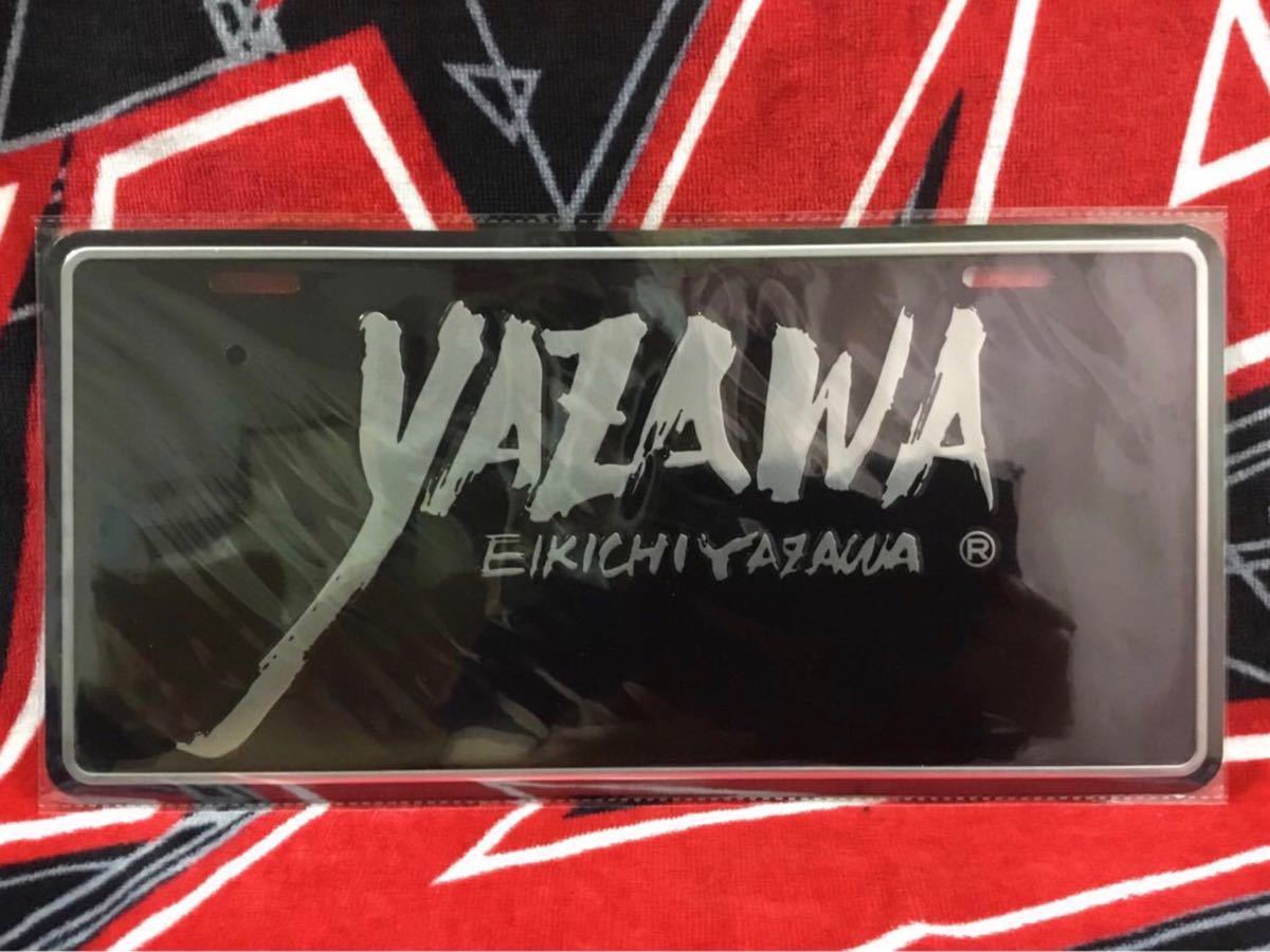 矢沢永吉 ナンバープレート (フデ)ブラック／シルバー｜Yahoo!フリマ