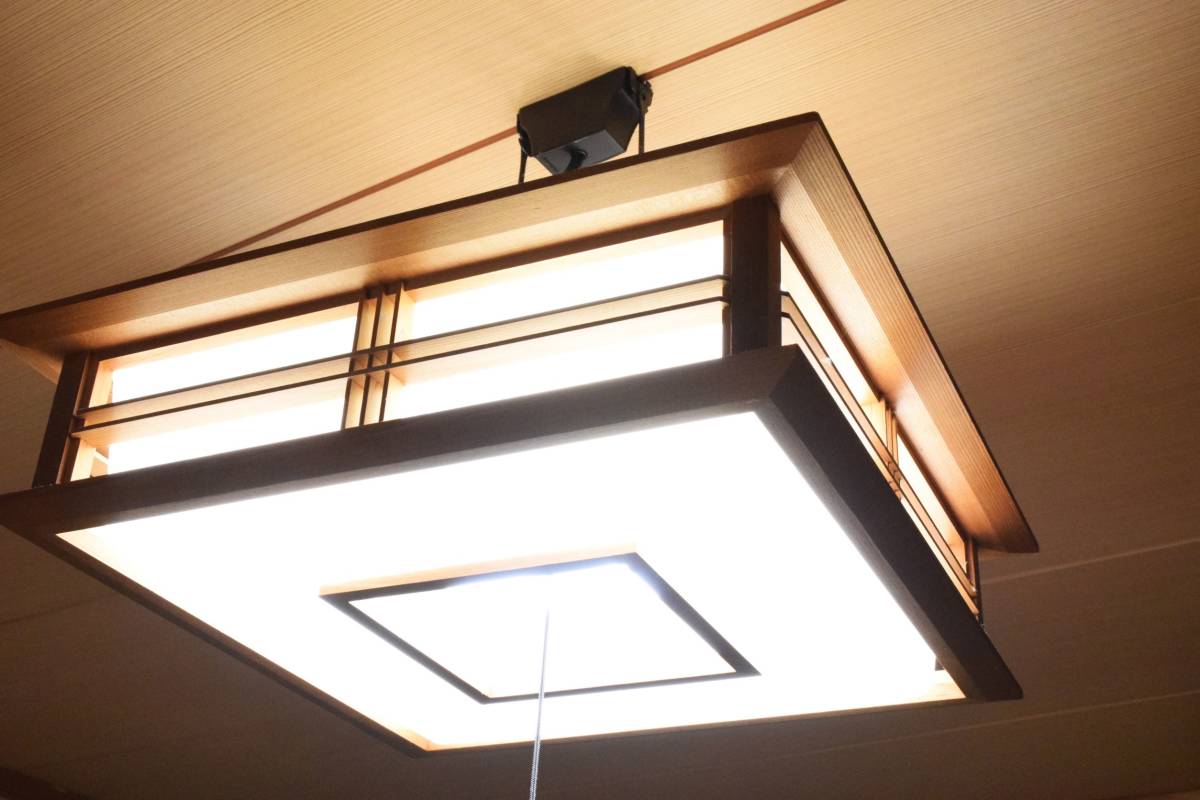 Yahoo!オークション - ナショナル 蛍光灯 照明器具 木製 レトロ パナソ