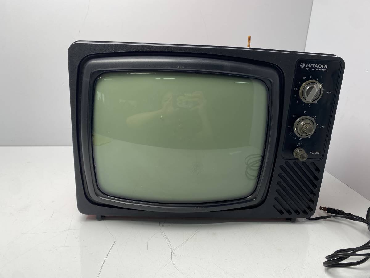 Yahoo!オークション - HITACHI PX-93 日立 白黒テレビ ブラウン管 当