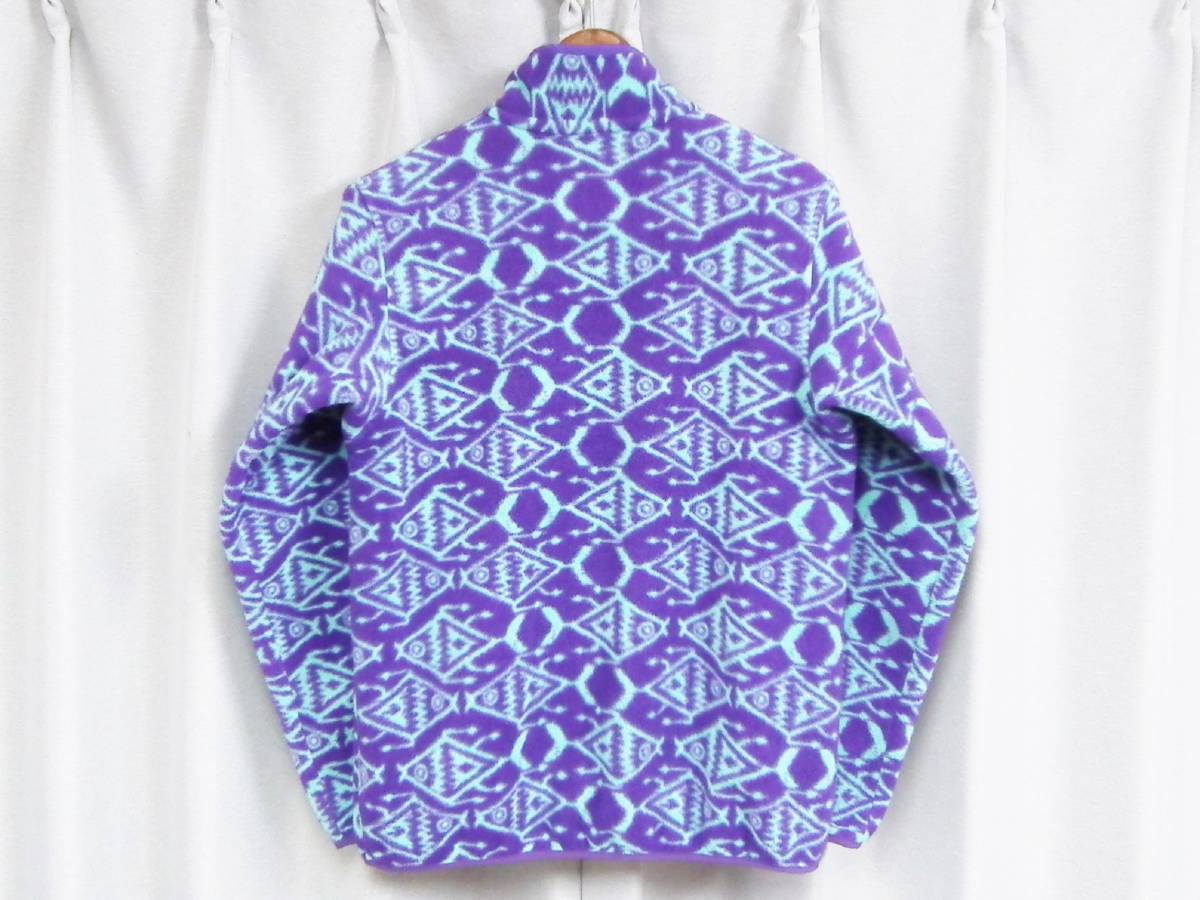 美品希少柄 Patagonia パタゴニア シンチラ スナップT 魚柄 SP17