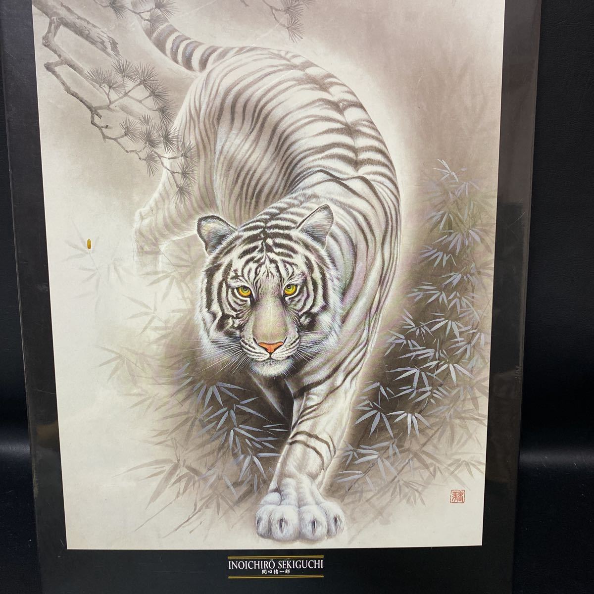 Yahoo!オークション - 関口猪一郎 白虎図 びゃつこず ジグソーパズル10