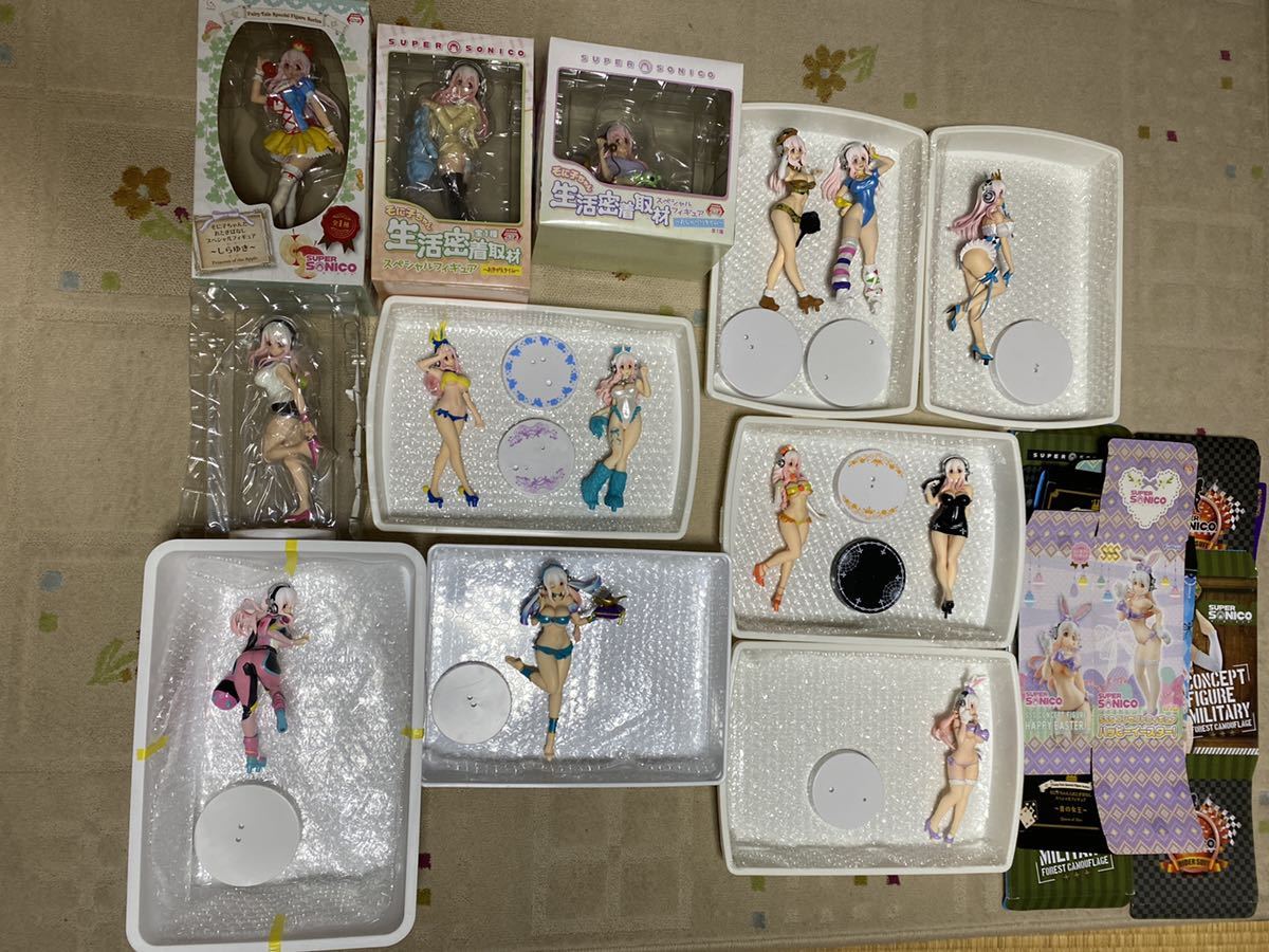 Yahoo!オークション - すーぱーそに子 プライズ フィギュア セット ま