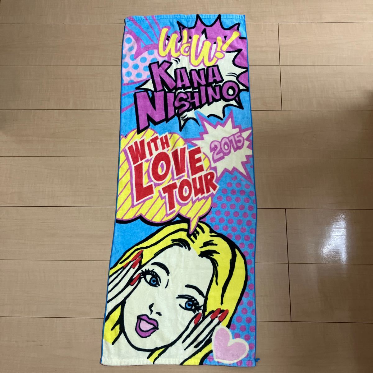 西野カナ with LOVE tour 2015 ライブグッズ タオル｜Yahoo!フリマ（旧