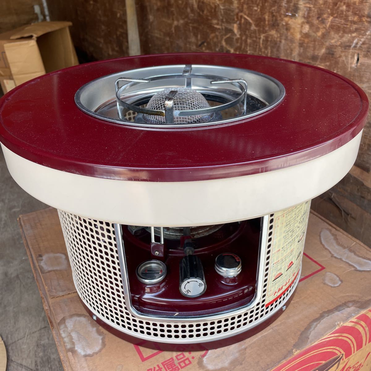 トヨホームヒーター HH-2形 かなり希少 昭和レトロ 石油ストーブ トヨ