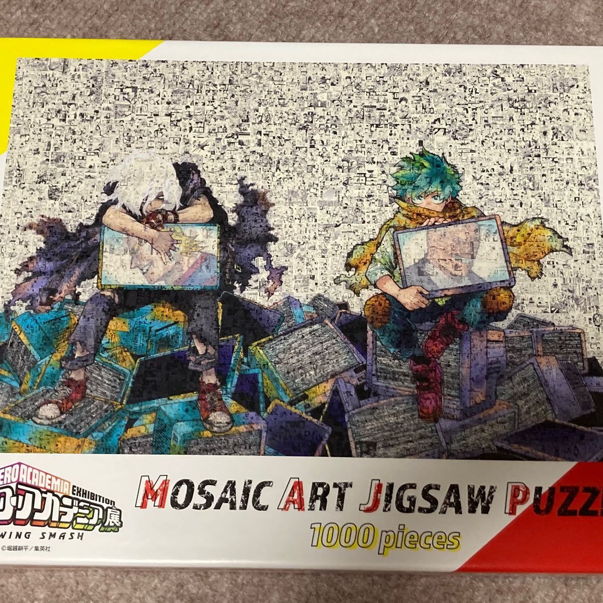 ヒロアカ展 モザイクアートジグソーパズル 1000 僕のヒーロー