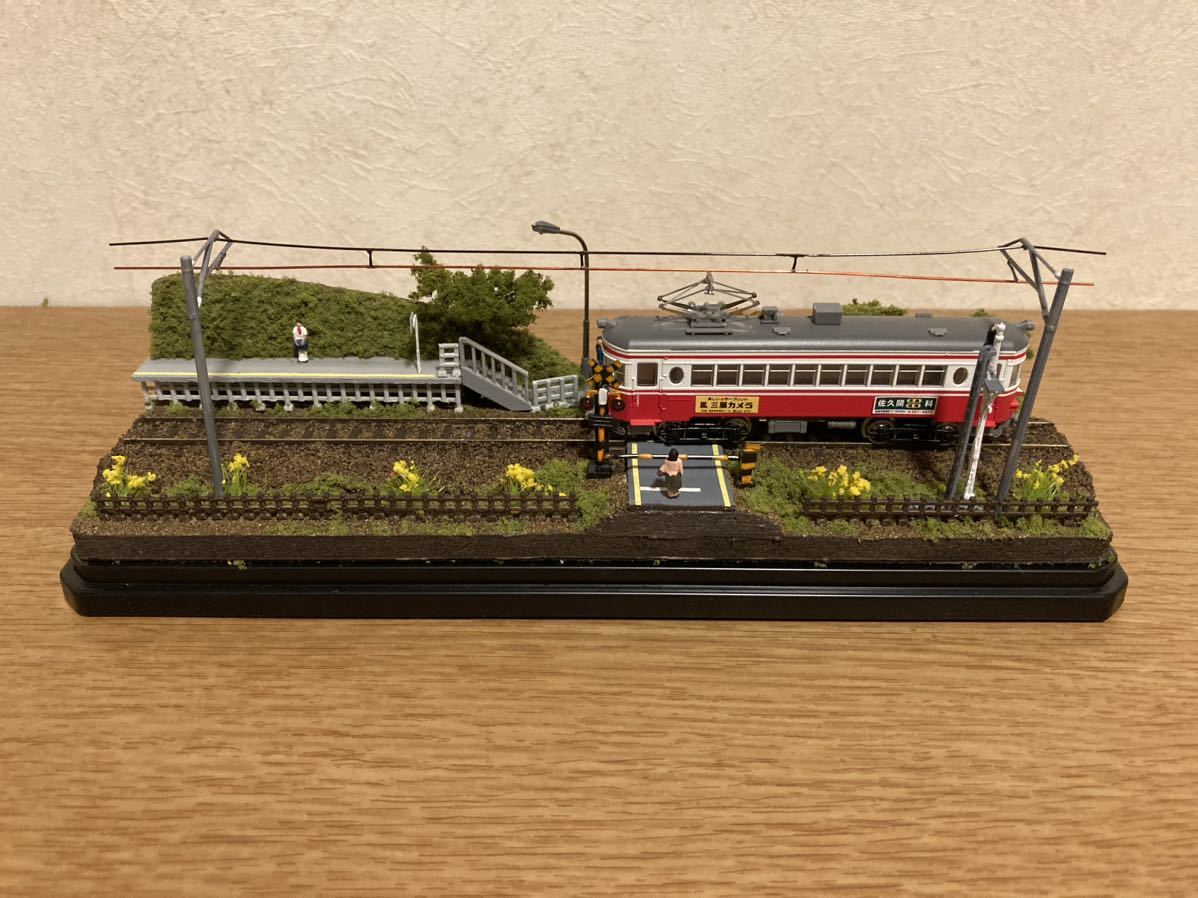Yahoo!オークション - Nゲージ ミニジオラマ展示台「小さなローカル駅