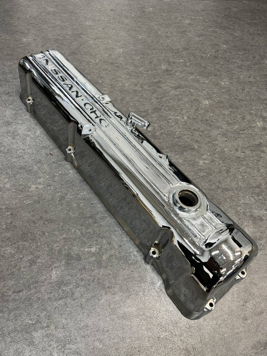 Yahoo!オークション - L型タペットカバー ヘッドカバー クロームメッキ