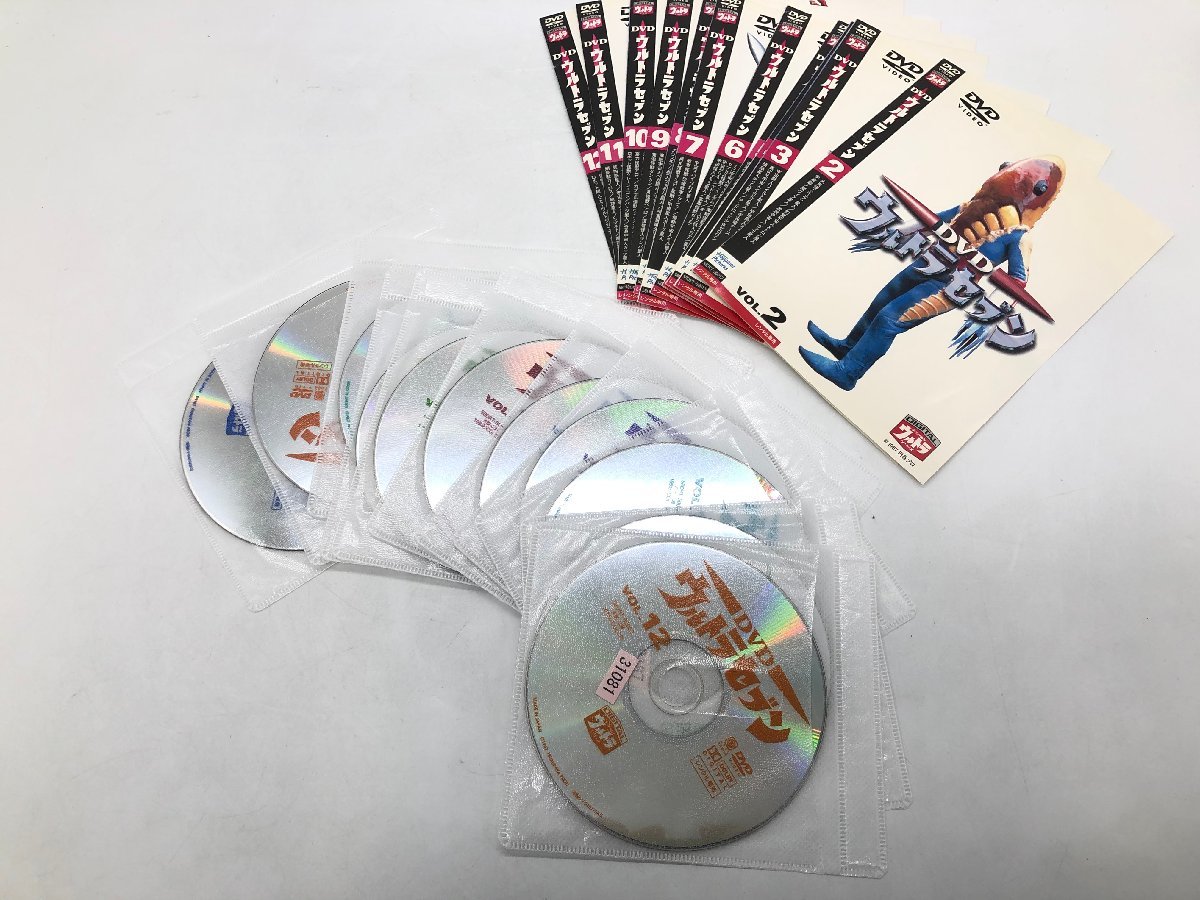 Yahoo!オークション - 1円～ DVD ウルトラセブン Vol.2～12 レンタル落