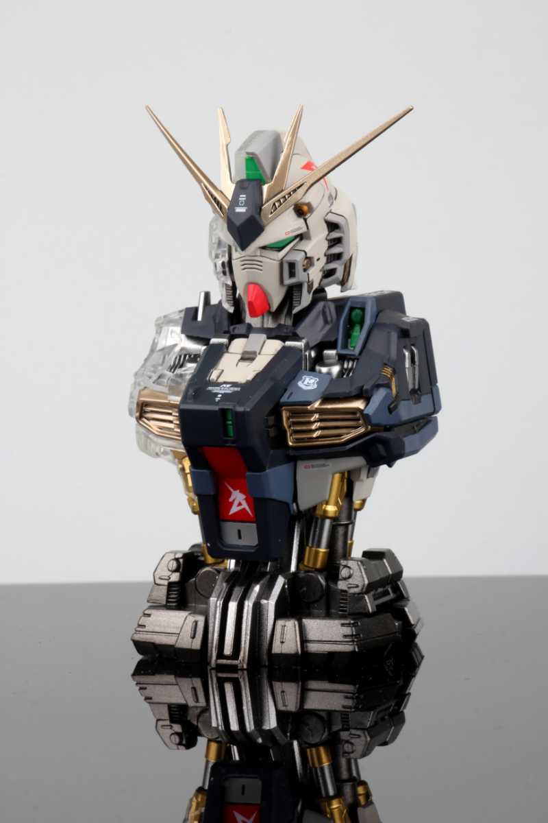 ☆メカニカルバストνガンダム☆全塗装完成品☆機動戦士逆襲のシャア