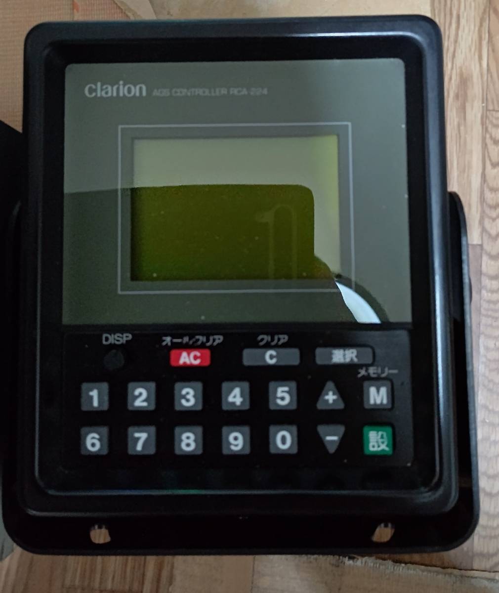 Yahoo!オークション - クラリオン音声合成装置 CA-6000Aと設定器・操作