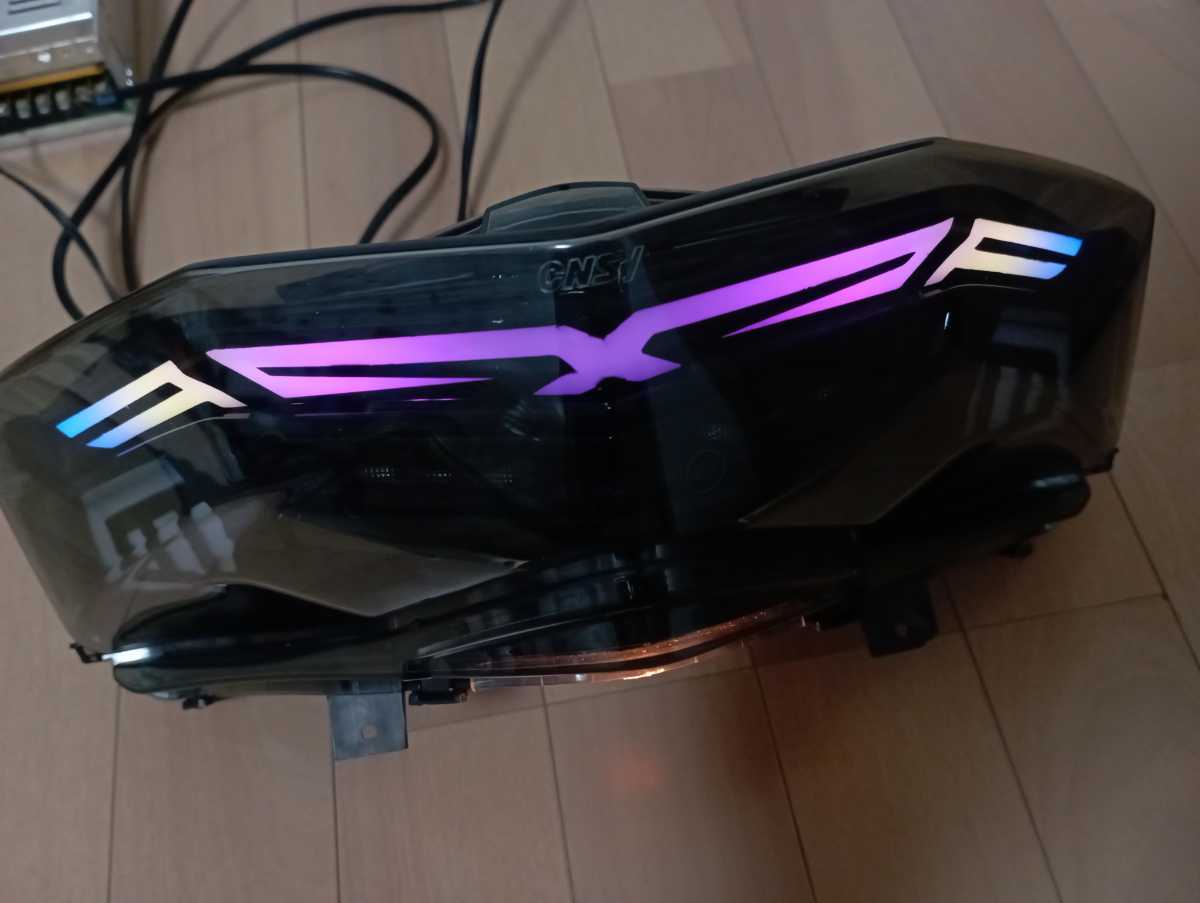 Yahoo!オークション - レインボーカラーシグナスX流れるウインカーテー