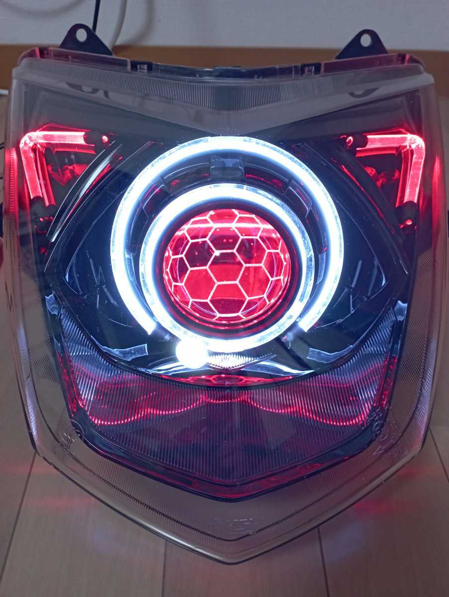 Yahoo!オークション - レッドシグナスX 3型 デビルアイ 社外ヘッドライ