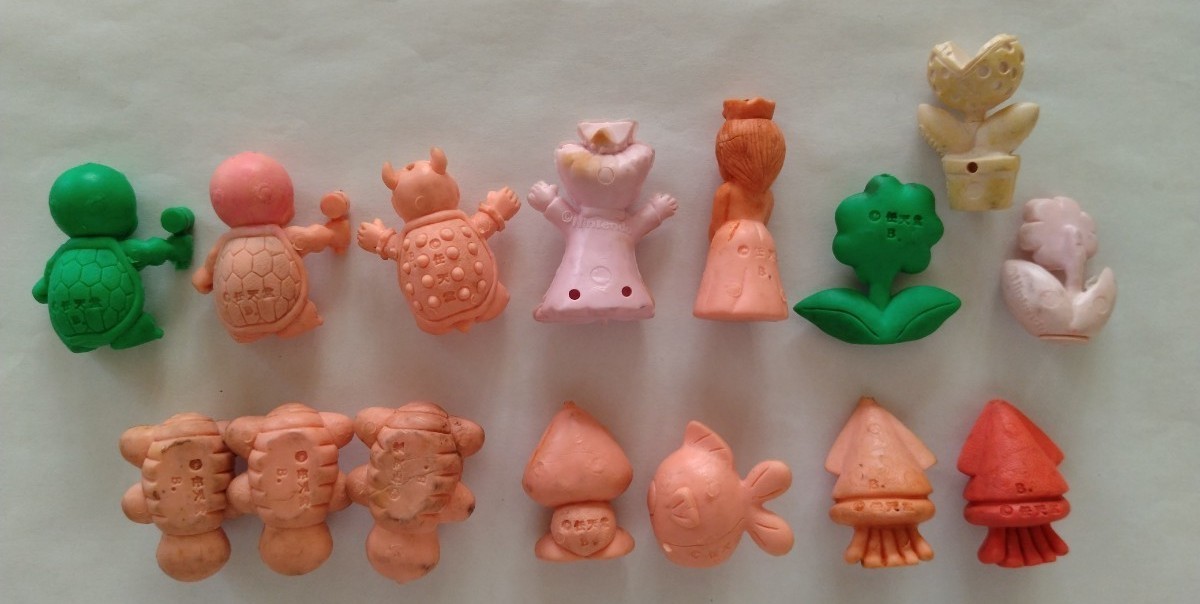 スーパーマリオブラザーズ キャラクター 消しゴム 15体 当時物 食玩